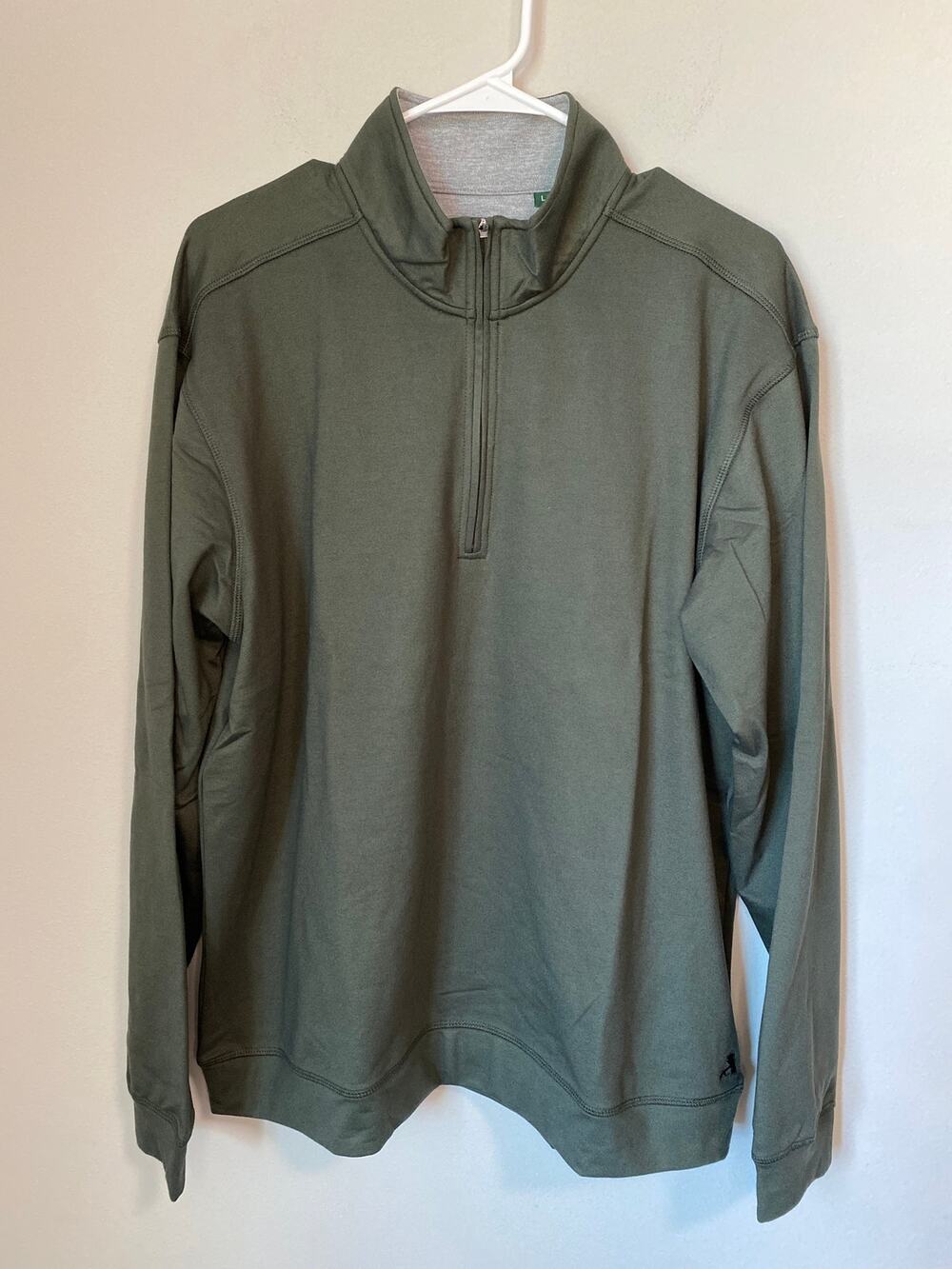 New Orvis On The Move 1/4 Zip Sweatshirt Ivy Men’s Size Large